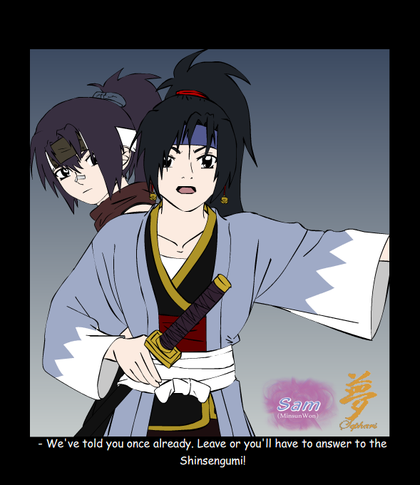 Shinsengumi's Mild Warning