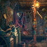 Hidden object scene - Stables