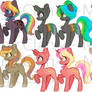 Pride Dessert Themed MLP Adopts - 5/6 open MOVED