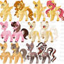 Fancy Dessert Themed MLP Adopts - 6/6 open MOVED