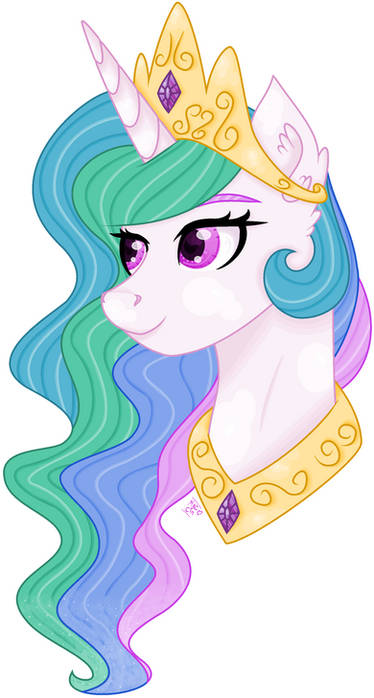 Princess Celestia Headshot