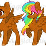 MLP Adopt - Rainbow Donuts