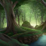 The Forest - visual novel BG