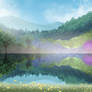 The lake - visual novel BG