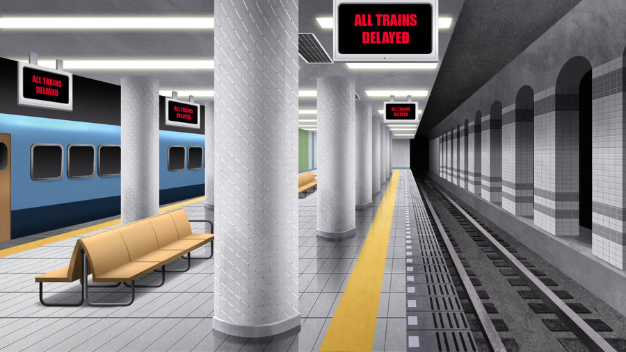 Subway Station - visual novel BG by gin-1994 on DeviantArt