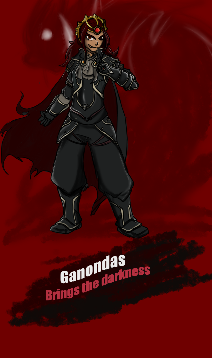 Mastachaos' Nuzlocke smash collab-Ganondas