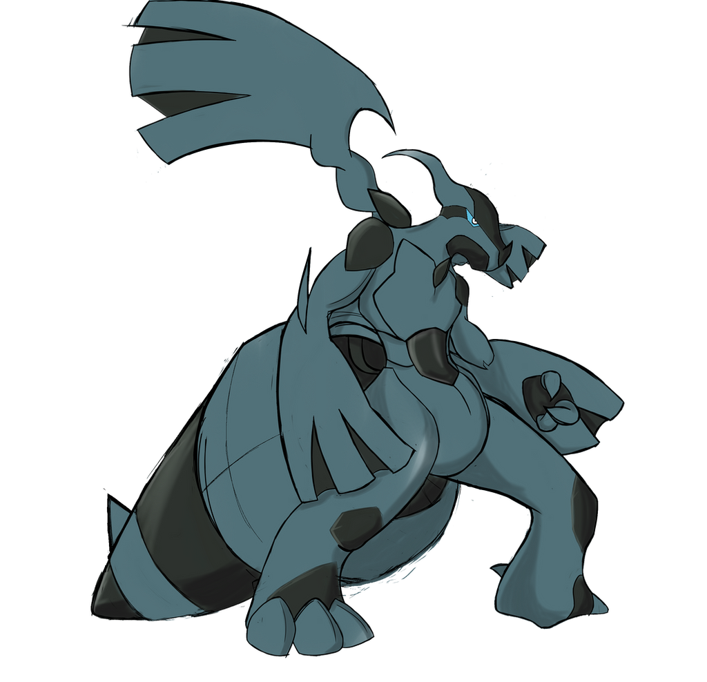 Pokemon shiny zekrom 3