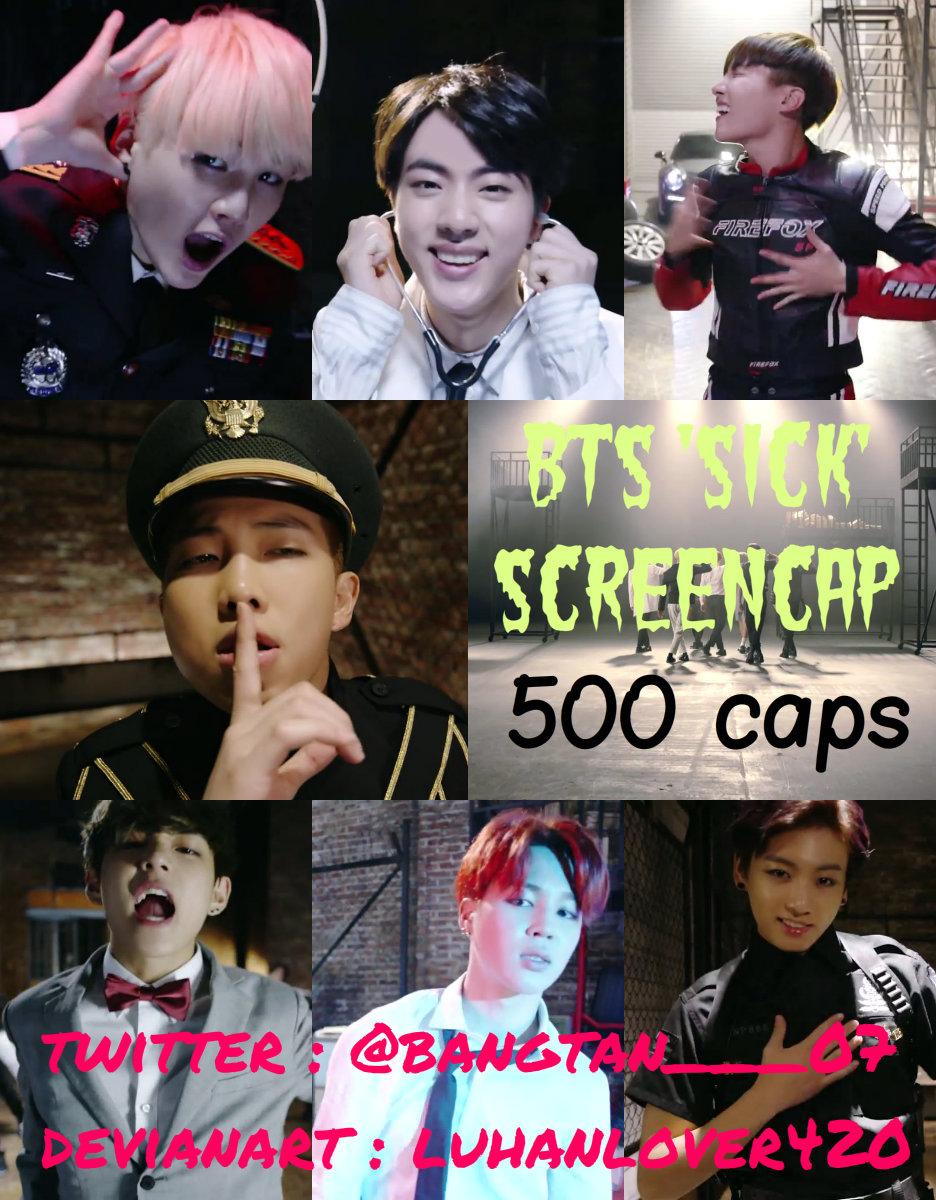 Bts 'sick' Screencap Pack