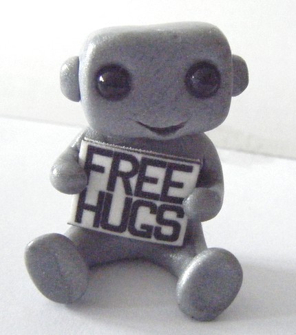 Free Hugs Robot