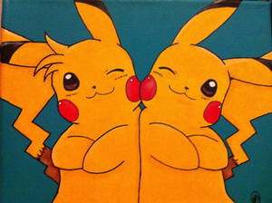 Pikachu and Sparky