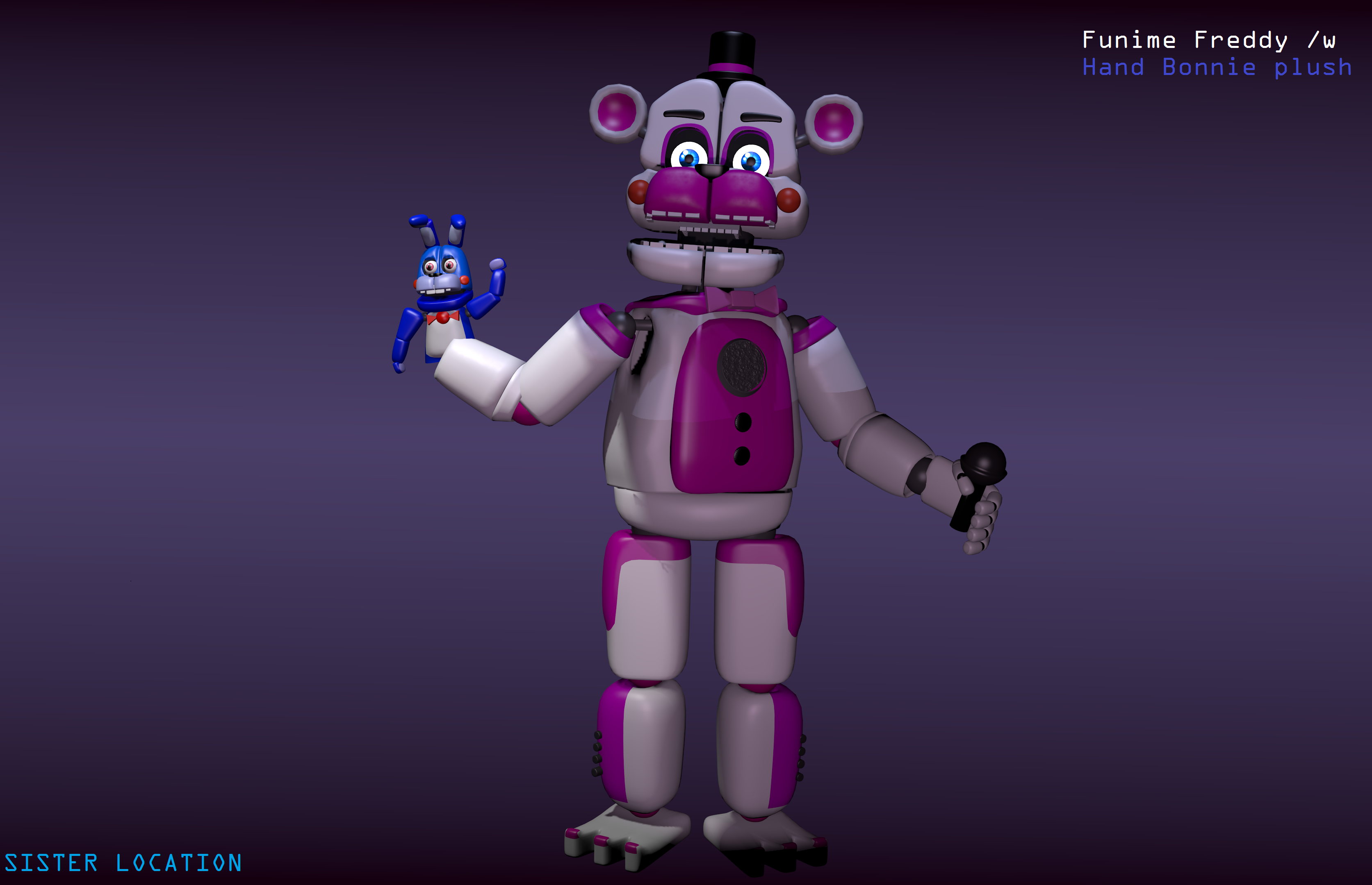 3346 x 2160 - png. tall funtime freddy. 