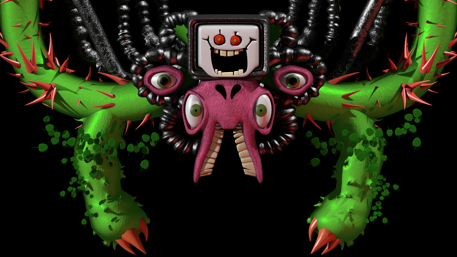 Omega Flowey by SwiftShade13 on DeviantArt