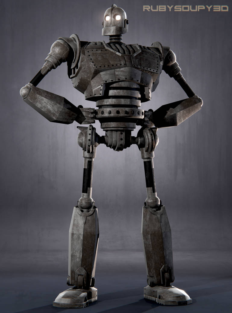(Commission) The Iron Giant by RubySoupy on DeviantArt