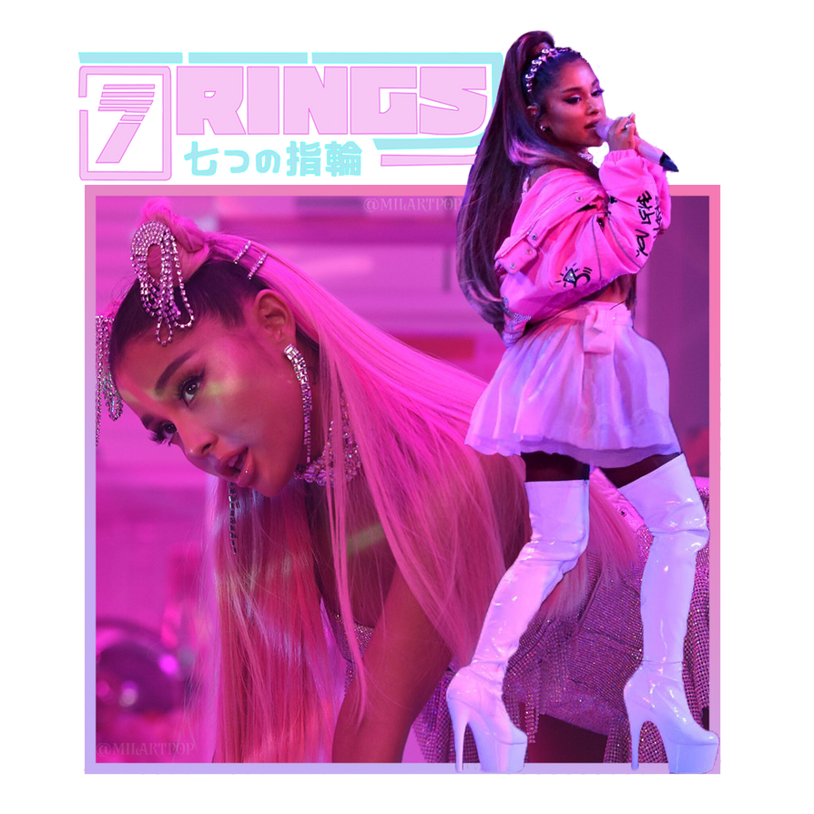 Ariana Grande 7 Rings by milartpop on DeviantArt