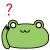 Froggy Emoji 01 (Confused or Lost Frog) [V1]