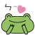 Frog Emoji-57 (Happy Heart Wave) [V3]