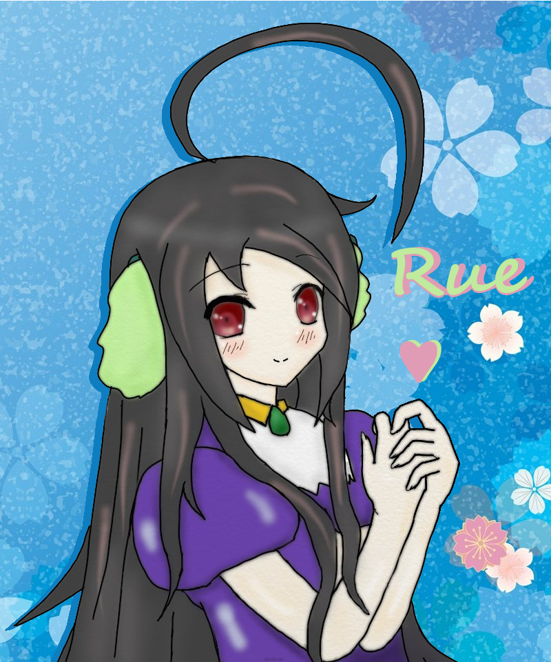 Art Trade for isparklehearts - Lovely Rue chan