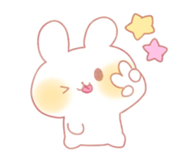 Bunny Emoji (Peace Sparkle Star Wink) [PMotes]