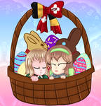 ::+Chibi Easter SwissBel+:: by Apple-Rings