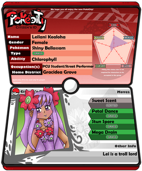 Leilani Pokecity ID Card  UPDATE