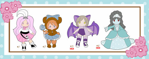 Adoptables Batch 1 - 2 out of 4 Sold