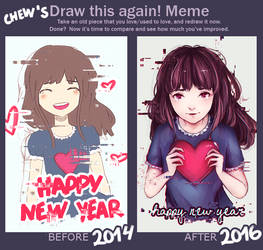 Draw This Again: Jan. 2014 vs. Jan. 2016