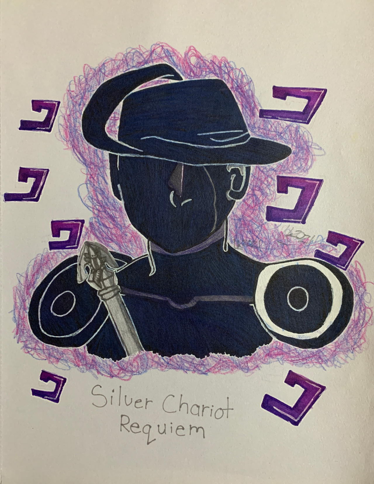 All JoJo Stands #5 - Silver Chariot by NiezziQ on DeviantArt