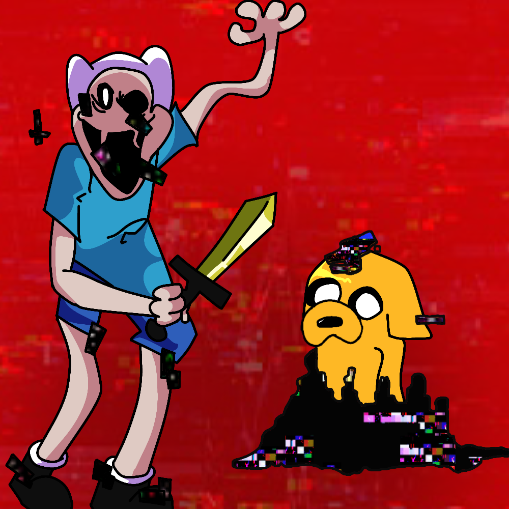 Finn and Jake fnf Pibby Apocalypse by lilkennon on DeviantArt