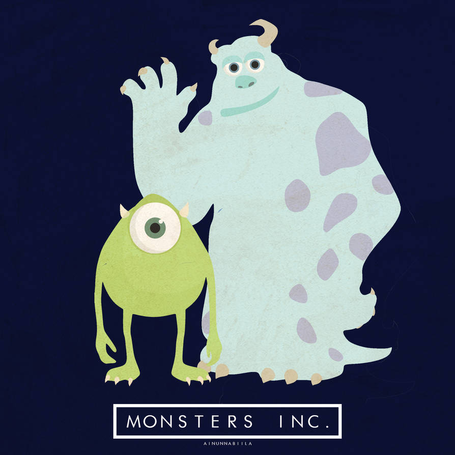 Monsters Inc. by ainunnabiila on DeviantArt