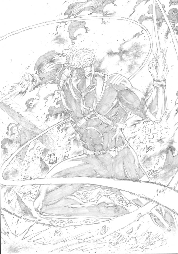 Backlash - Commission Pencil by CaioMarcus-ART on DeviantArt