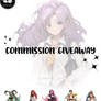 FREE !! Commission Giveaway #1 (CLOSED)