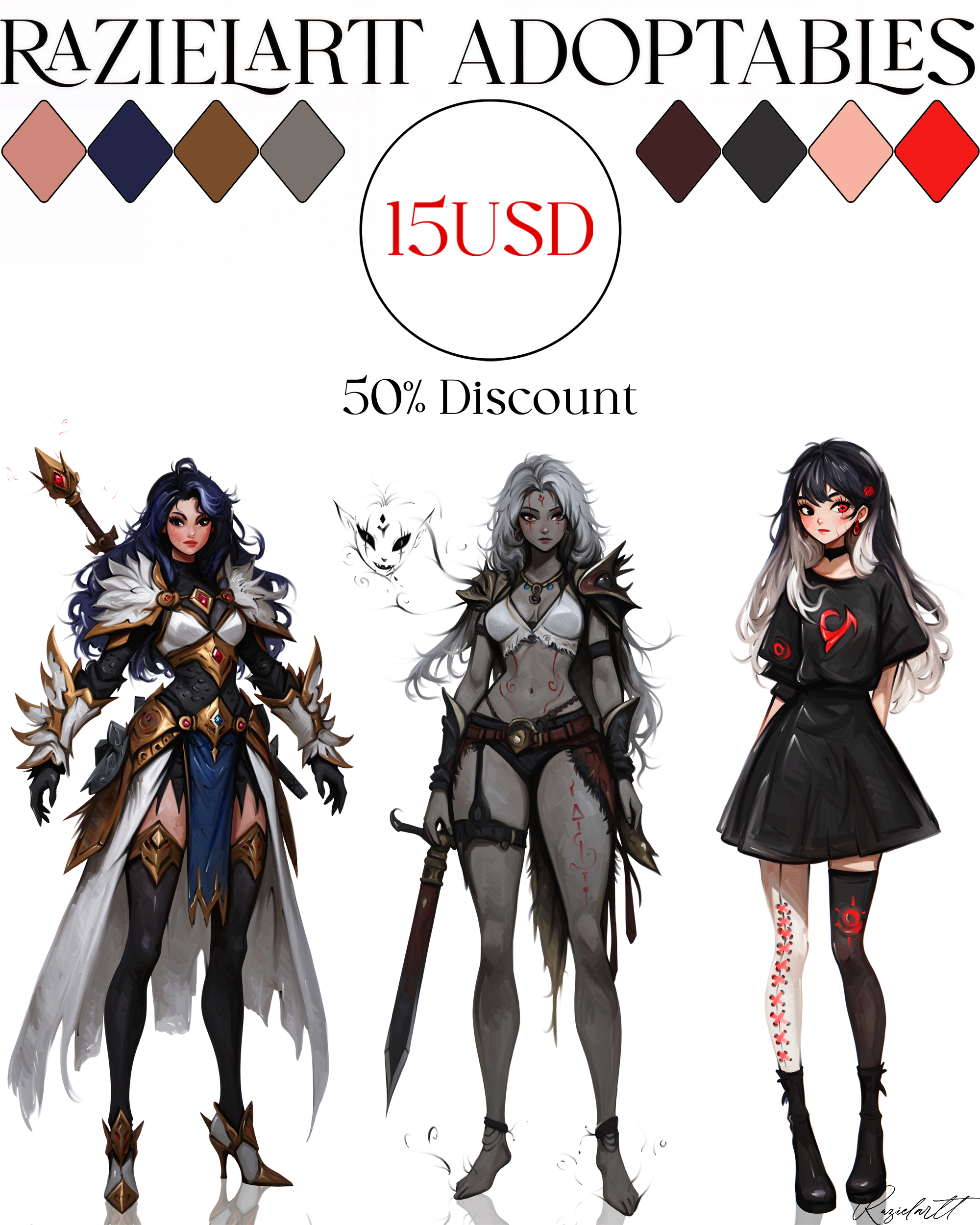 ADOPTABLE #33 ( 50% Discount!)(CLOSED)