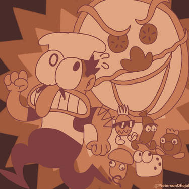 Pizza Tower characters collage by LunariaRide20 on DeviantArt