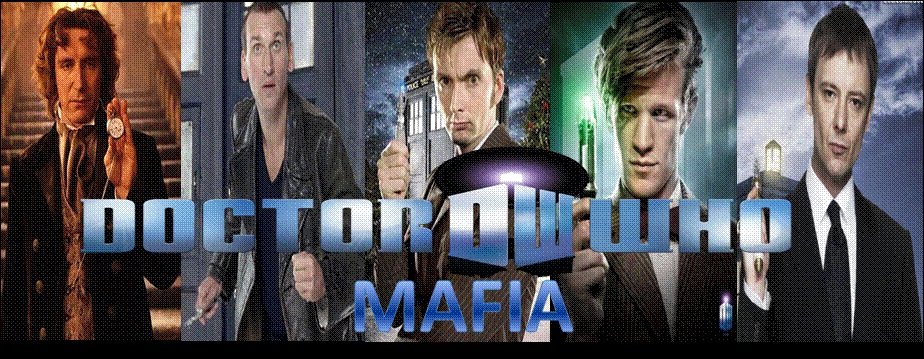 Doctor Who Mafia Banner