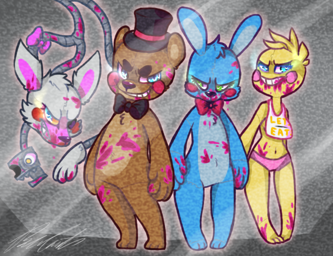 Five Nights at Freddy's2 by gatanii69 on DeviantArt