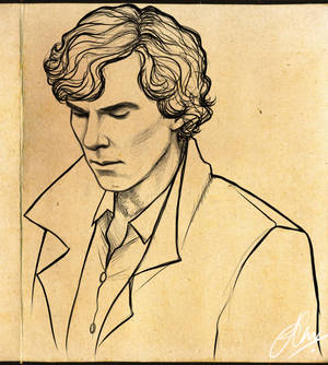 Sherlock scribble