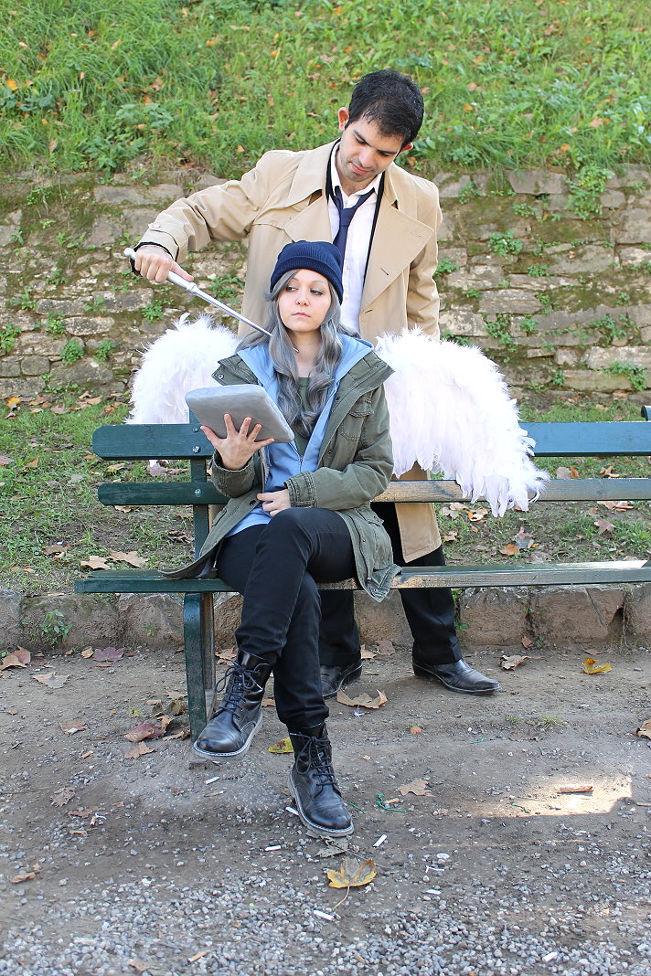 SPN Cosplay: Castiel VS Metatron