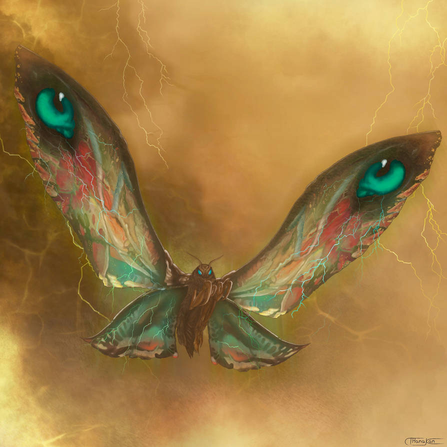 Mothra Flying Power by PiGeon-OC on DeviantArt