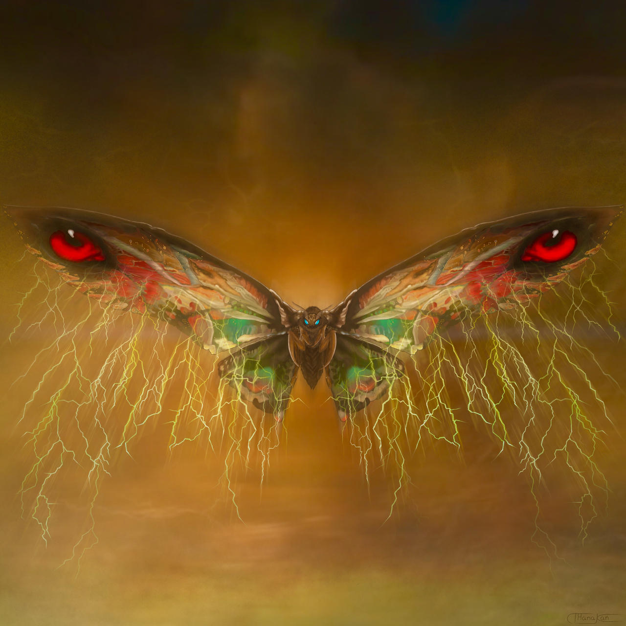 Mothra Thunder by PiGeon-OC on DeviantArt