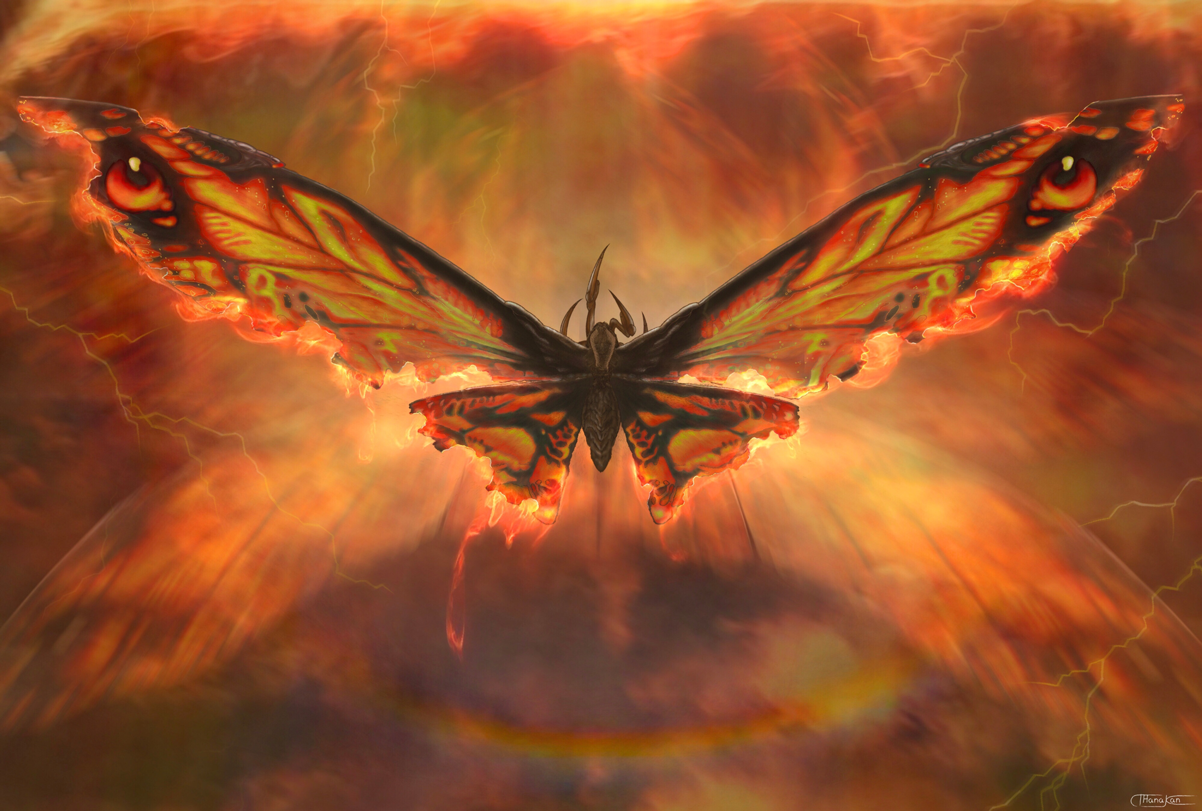 Mothra Fire wings!