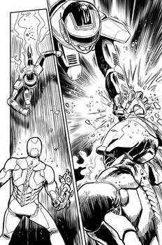 Iron man vs Jaspion page 3