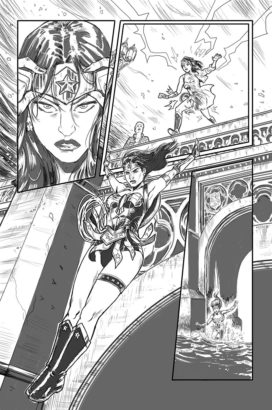 Wonder Woman sample page 2