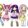 My Little Pony: FiM GIJINKA 8D