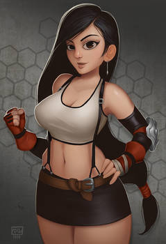 Tifa Lockhart Pin-Up