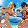 Emiko’s Beach Rumble! By Zuruppi