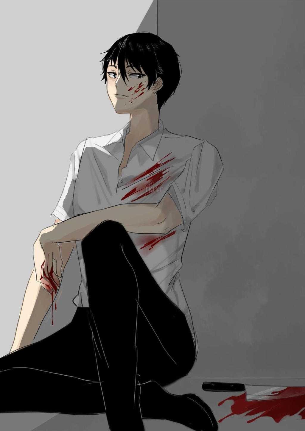 Yandere-kun doodle by rrkkrkrr on DeviantArt