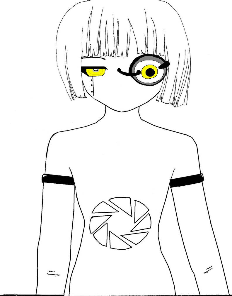 GLaDOs human ver. by miyuki184 on DeviantArt