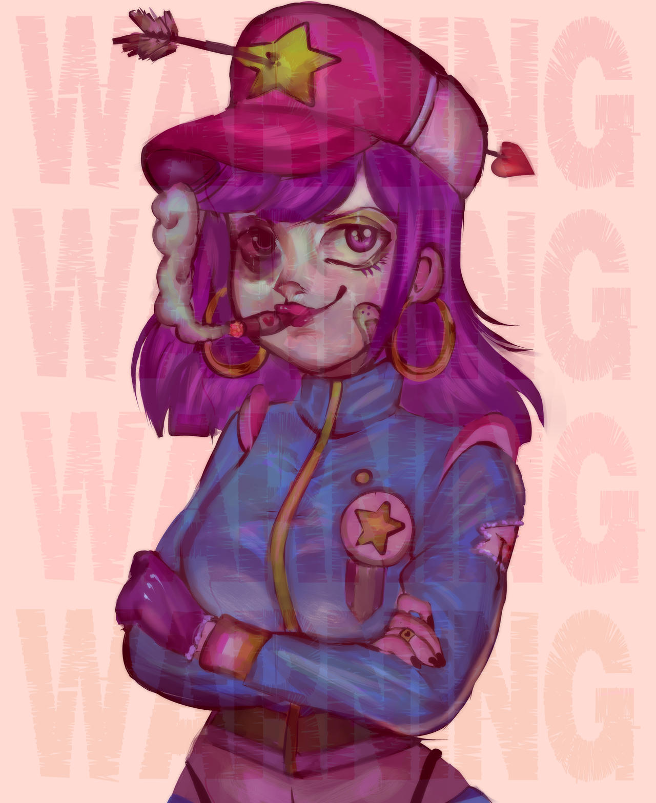 WARNING GIRL by clippersita on DeviantArt