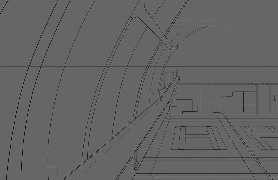 Scene line art layout by vikingoverlord on DeviantArt