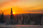 Lapland sunset